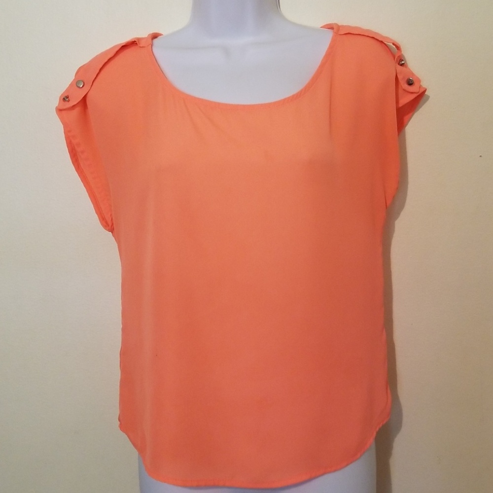 Bright Coral top